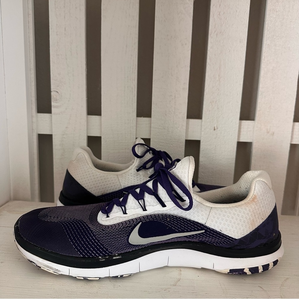 Nike Free Trainer V7 VT TCU Purple White Men’s Size 13 Athletic Shoes - Picture 7 of 13